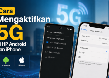 Cara Mengaktifkan 5G di HP Android dan iPhone