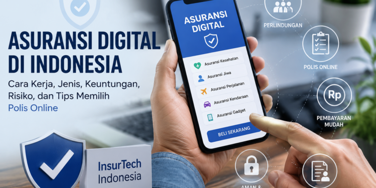 Asuransi Digital di Indonesia Makin Diminati