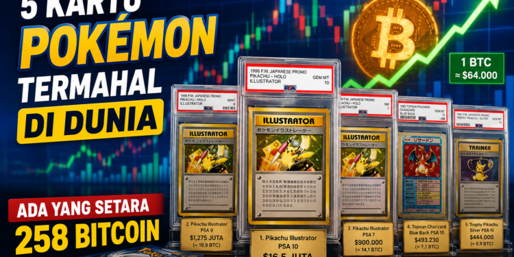 5 Kartu Pokémon Termahal di Dunia