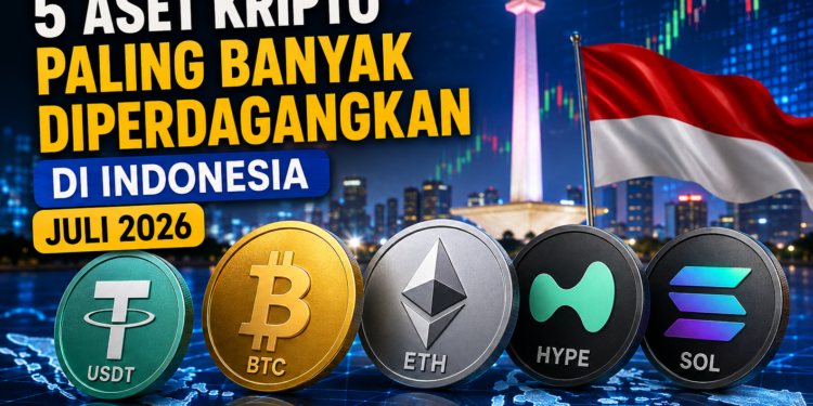 Ini 5 Aset Kripto Paling Banyak Diperdagangkan di Indonesia