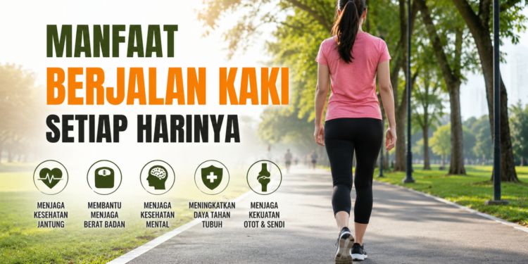 Manfaat Jalan Kaki Pagi Secara Rutin