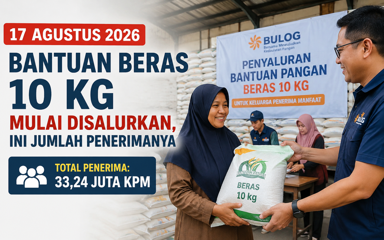 17 Agustus 2026 Bantuan Beras 10 Kg