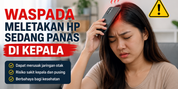 Taruh HP Panas di Atas Kasur Bisa Berbahaya