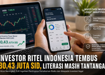 Tembus 30,4 Juta Investor, OJK dan KSEI Ingatkan Pentingnya Literasi Risikonya