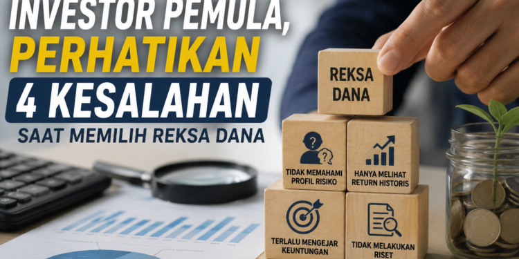 Investor Pemula, Perhatikan 4 Kesalahan Saat Memilih Reksa
