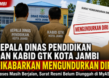 Beredar Kabar Dua Pejabat Dinas Pendidikan Kota Jambi Mengundurkan Diri