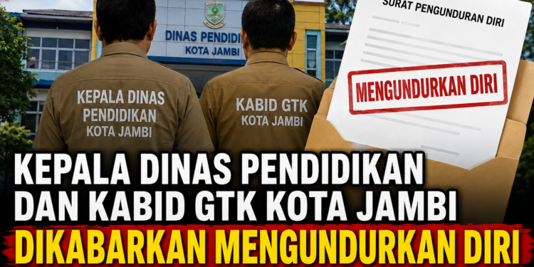 Beredar Kabar Dua Pejabat Dinas Pendidikan Kota Jambi Mengundurkan Diri