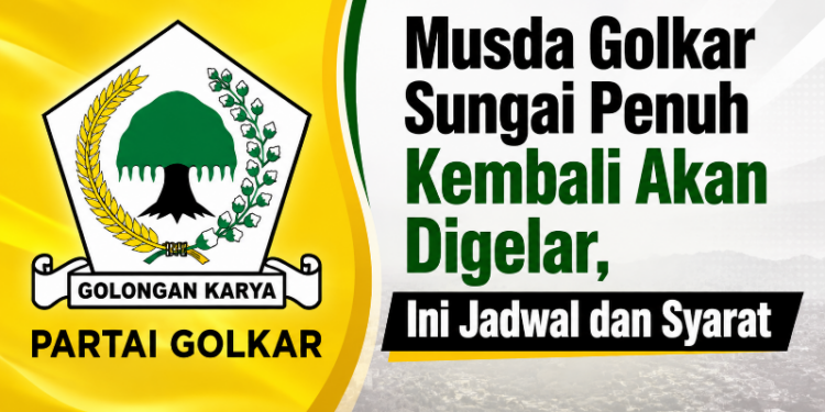 Musda Golkar Sungai Penuh