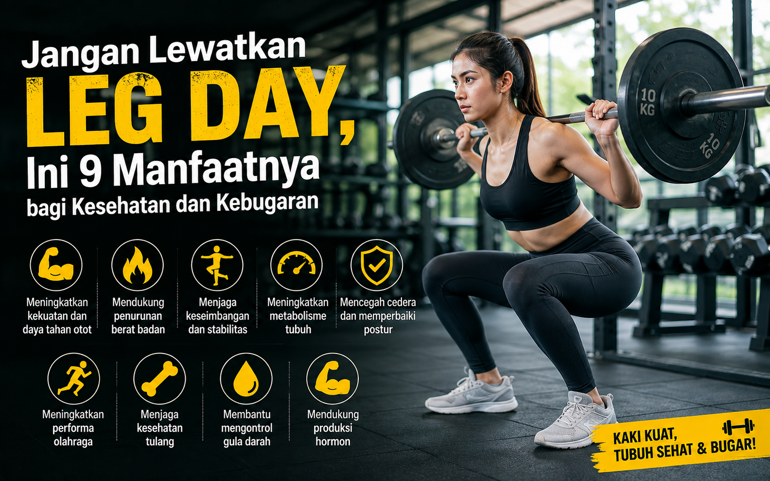 Jangan Lewatkan Leg Day Ini 9 Manfaatnya bagi Kesehatan