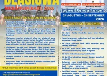Program Beasiswa Merangin Baru 2026 Dibuka