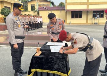 Kasat Reskrim dan Dua Kapolsek di Kerinci Berganti