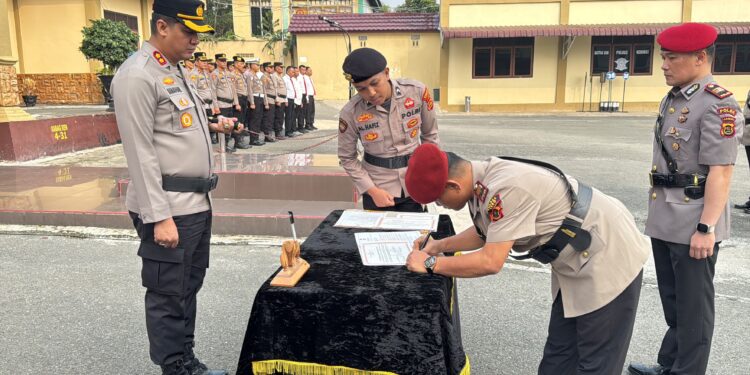 Kasat Reskrim dan Dua Kapolsek di Kerinci Berganti