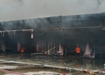 Toko Raja Murah Ludes Terbakar