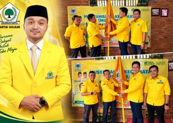Ismail AB dan Mus Mulyadi Kembali Nahkodai PK Golkar