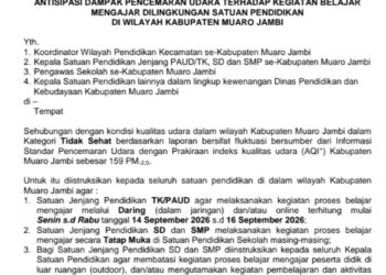 Sekolah PAUD dan TK Masih belajar Daring