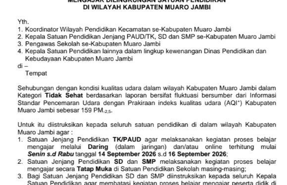 Sekolah PAUD dan TK Masih belajar Daring