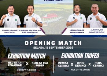 Pembukaan Bupati Kerinci Cup II