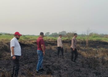 Lahan di Semerap Terbakar