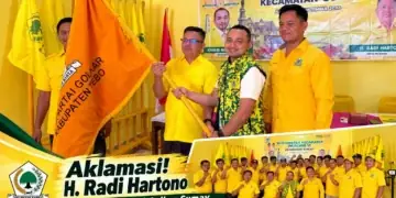 H. Radi Hartono Kembali Nahkodai Golkar Sumay