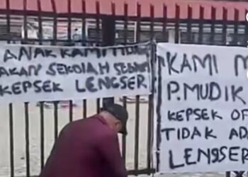 Pasca Orang Tua Segel Sekolah, Disdik Kerinci Langsung Ganti Kepsek