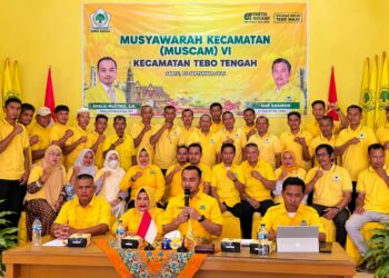Saripuddin Nahkodai Golkar Tebo Tengah