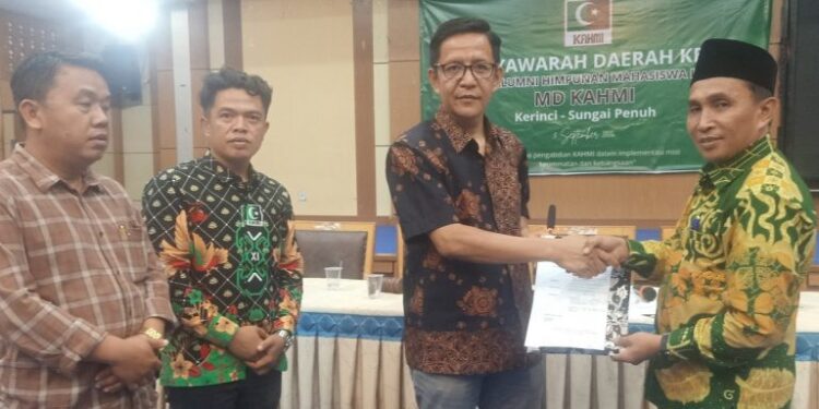 Soni Indra Kembali Pimpin KAHMI Kerinci-Sungai Penuh