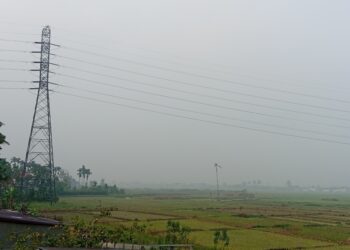 Kabut Asap Kian Pekat Jarak Pandang 2500 Meter