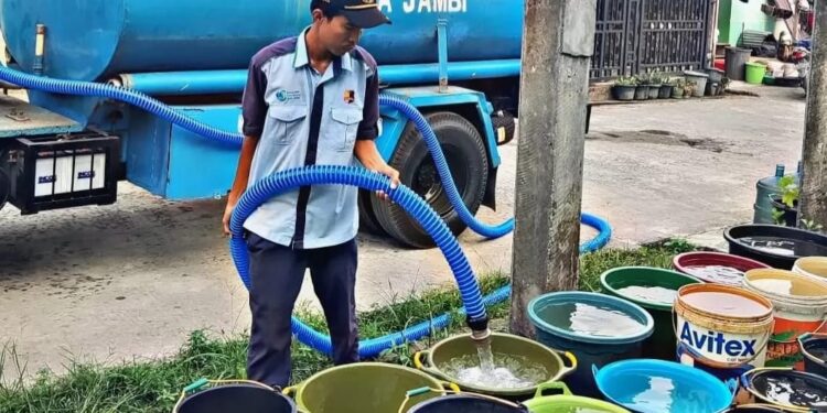 Kota Jambi Mulai Krisis Air Bersih