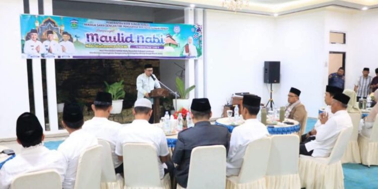 Pemkot Sungai Penuh dan TP PKK Peringati Maulid Nabi Muhammad