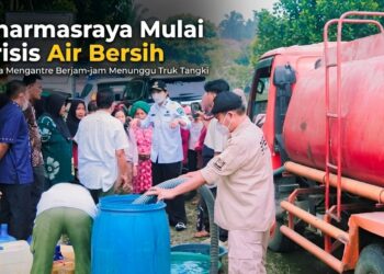 Krisis Air Bersih di Dharmasraya