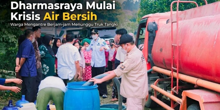 Krisis Air Bersih di Dharmasraya