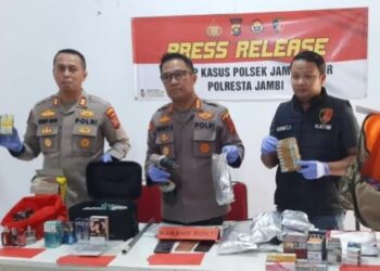 Tiga Pelaku Pembobol Alfamart Sijenjang Kota Jambi Diringkus