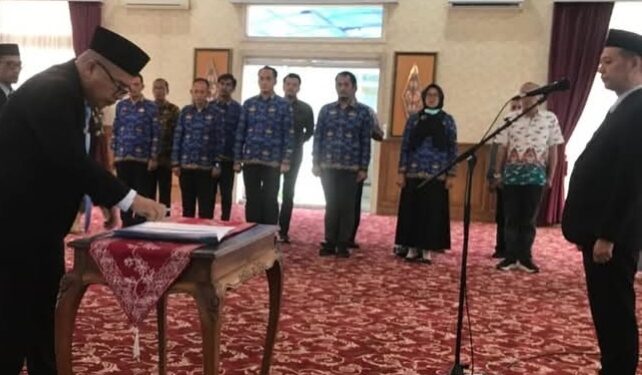 Tiga Pejabat Eselon II Tanjabtim Dilantik