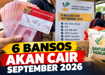 Enam Bansos Cair September 2026