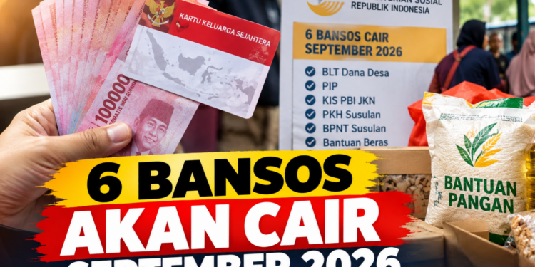 Enam Bansos Cair September 2026