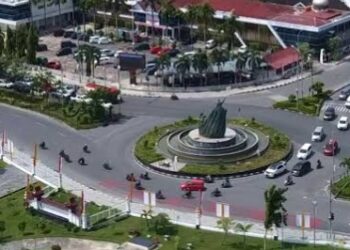 Wali Kota Pekanbaru Larang Pemasangan Portal di Jalan Dibangun dari APBD