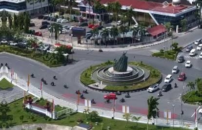 Wali Kota Pekanbaru Larang Pemasangan Portal di Jalan Dibangun dari APBD