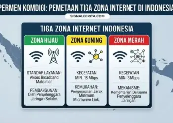 Percepatan Internet Di Indonesia Bakal Di peta menjadi Tiga Zona