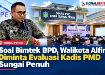 Wako Alfin Diminta Evaluasi Kadis PMD Sungai Penuh