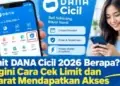 Limit DANA Cicil 2026