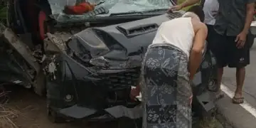 Kecelakaan di Jalan Lintas Muaro Jambi