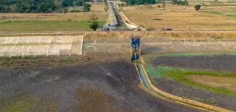 Waduk Cipancuh Mengering, Irigasi Pertanian di Indramayu Terdampak