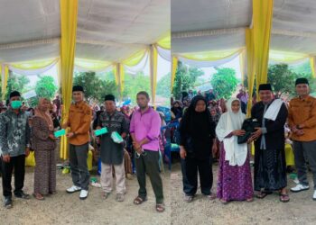 Liga Marisa Turun ke Desa Bagikan Masker dan Sembako