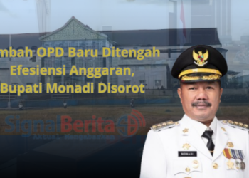 Tambah OPD Baru Ditengah Efesiensi Anggaran