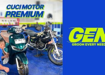 GEN Autocare Sungai Penuh Berikan Layanan Cuci Motor Modern