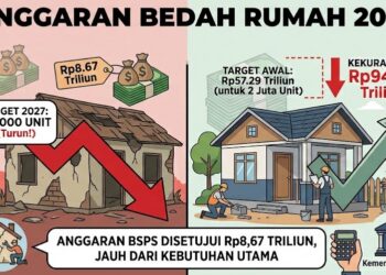Anggaran Bedah Rumah 2027 Rp8,67 Triliun