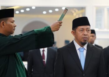 Basnang Said Dilantik Jadi Dirjen Pesantren Pertama