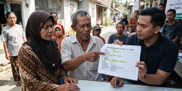 Data Desil Warga Tungkal II Dipertanyakan