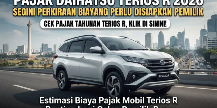 Pajak Daihatsu Terios R 2026