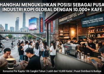 Shanghai Menjadi Pusat Kopi China